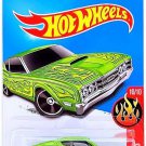 Hot Wheels - '69 Mercury Cyclone_ HW Flames #10_10 - #100_250 (2016) _Green__1