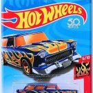 Hot Wheels - Custom '55 Nomad_ HW Flames #6_10 - #146_365 (2018) _Blue Edition__1