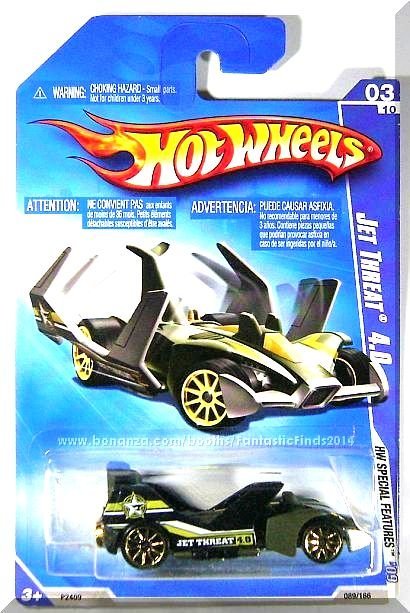 Hot Wheels - Jet Threat 4.0_ HW Special Features '09 #03_10 - #089_166 _Green__1
