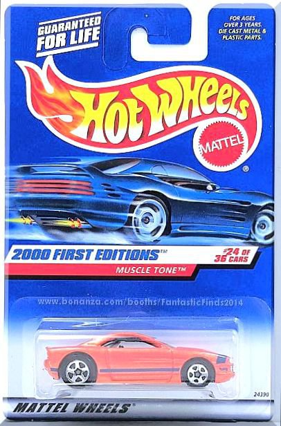 Hot Wheels - Muscle Tone_ 2000 First Editions #24_36 - #084 _Black Interior__1