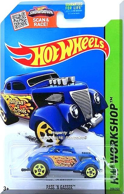 Hot Wheels - Pass 'N Gasser_ HW Workshop 2015 - Heat Fleet #209_250 _Blue__1