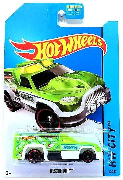 Hot Wheels - Rescue Duty_ HW City 2014 - HW Rescue #47_250 _Treasure Hunt__1
