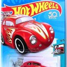 Hot Wheels - Volkswagen Beetle_ Tooned #4_5 - #107_365 (2018) _Red Edition__1