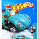 Hot Wheels - Volkswagen Beetle_ Tooned #7_10 - #74_365 (2017) _Turquoise__1
