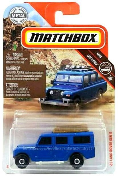 Matchbox - '65 Land Rover Gen II_ MBX Off-Road #7_20 - #64_100 (2019) _Blue__1
