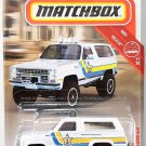 Matchbox - '89 Chevy Blazer 4x4_ MBX Rescue #11_20 - #53_100 (2019) _White__1