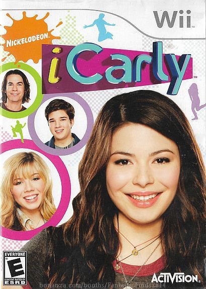 Nintendo Wii - iCarly (2009) _Nickelodeon _ Includes Case & Instruction Booklet__1