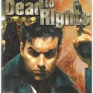 PS2 - Dead To Rights (2002) _Complete With Case And Instruction Booklet__1