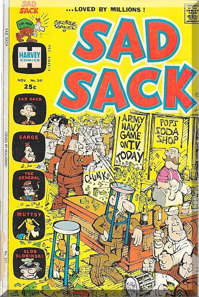 Sad Sack Comics #241 (1974) _Bronze Age _ Harvey Comics _ Slob Slobinski__1