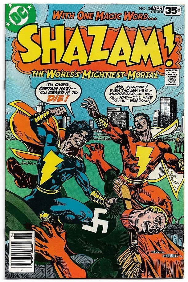 Shazam! #34 (1978) _DC Comics _ Cover Artwork By Alan Weiss _ Billy Batson__1