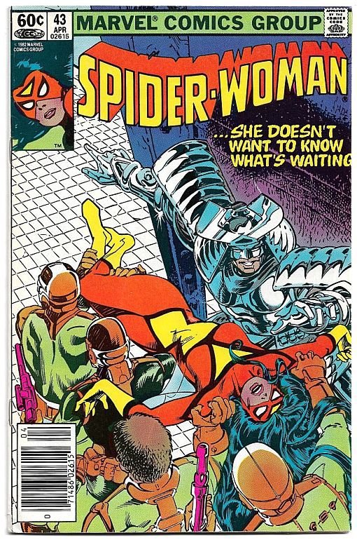 Spider-Woman #43 (1982) _Marvel Comics _ Bronze Age _ Silver Samurai _ Viper__1