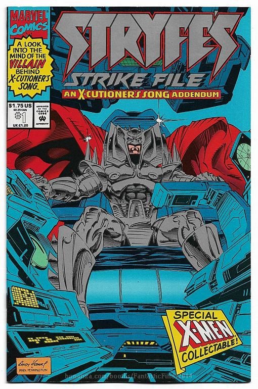 Stryfe's Strike File #1 (1993) _Marvel Comics _ Modern Age _ The X-Men__1