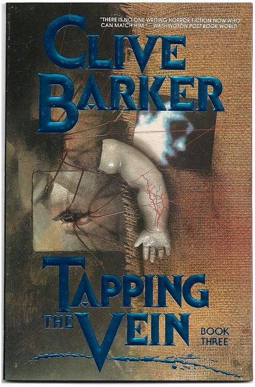 Tapping The Vein_ Book Three (1990) _Eclipse Books _ Clive Barker _ Blue Foil__1