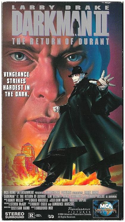 VHS - Darkman II_ The Return Of Durant (1994) _Kim Delaney _ Renee O'Connor__1