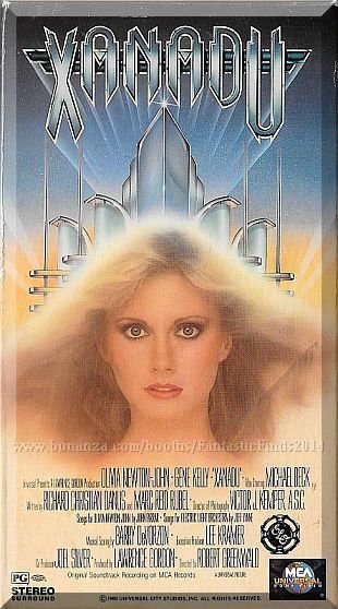 VHS - Xanadu (1980) _Olivia Newton-John _ Gene Kelly _ Michael Beck__1