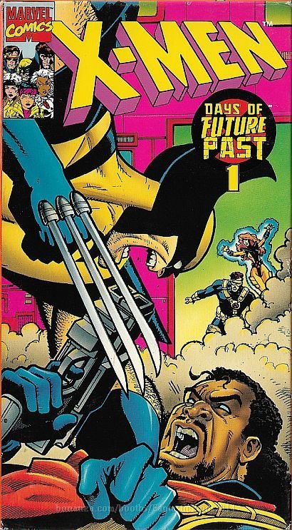 VHS - X-Men The Animated Series_ Days Of Future Past 1 (1993) _Marvel Comics__1
