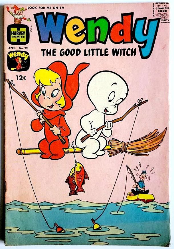 Wendy, The Good Little Witch #29 (1965) _Harvey Comics _ Casper _ Bratty Lou__1