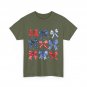 4th of July Coquette Bow Ribbon Red White and Blue Women Men T-Shirt