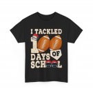 100 Days Of School Boys Kids 100th Day Of School Football T-Shirt 100 Days Of School Boys Kids 100th Day Of School Football T-Shirt