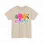 Aloha Flower Shirt, Hawaiian Aloha Lovers Summer Vacation Women Men Shirt