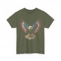 American Flag Bald Eagle 4th of July Patriotic Women Men T-Shirt
