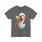 American White Ibis with Sunglasses Women Men Shirt