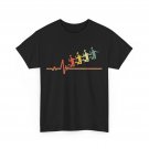 Badminton Heartbeat Player T-Shirt, Badminton Sports Lovers Women Men Shirt