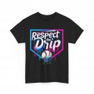 Baseball Drip T-shirt, Ice Cream Drip Baseball Sports Lovers Men Boys Shirt