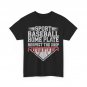 Baseball Home Plate Drip for Boys Respect The Drip Ice Cream T-Shirt