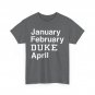 Basketball Shirt, Duke Basketball Lovers March Madness Month Shirt