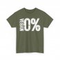 BBQ T-Shirt, Zero Percent Vegan Meat Lovers Carnivore Barbecue Shirt