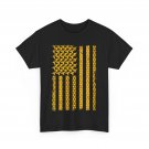 Bees American Flag Beekeeping Apiarist Bees Lovers Beekeeper Men Shirt