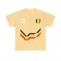 Belgium Soccer Shirt, Belgian Flag Belgium Number 10 Soccer Jersey Style Shirt