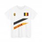 Belgium Soccer T-Shirt, Belgian Flag Soccer Fans Women Men Shirt