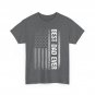 Best Dad Ever American Flag Shirt, USA Flag Dad Father's Day Vintage Shirt