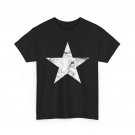 Big white Star T-shirt, Star Women Men Vintage Shirt Big white Star T-shirt, Star Women Men Vintage Shirt