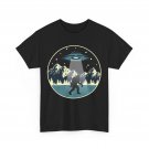 Bigfoot Abduction Shirt, Bigfoot Lovers Sasquatch Alien Space Women Men Shirt