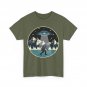 Bigfoot Abduction Shirt, Bigfoot Lovers Sasquatch Alien Space Women Men Shirt