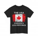 Canada Flag Shirt, The USA Canada’s 11th Province Women Men Vintage T-shirt Canada Flag Shirt, The USA Canada’s 11th Province Women Men Vintage T-shirt