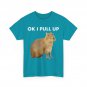 Capybara Shirt, Ok I Pull Up Capybara Rodents Lovers Zookeeper Funny Shirt