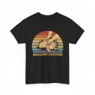 Cat Rolling Fatties Funny T-Shirt