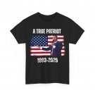 Charlie Kirk Shirt, True Patriot 1993-2025 Rip Memorial American Flag T-Shirt
