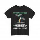 Coffee Shirt, Coffee Drinking Lovers Caffeine Shirt