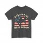 Cowboy Shirt, Aint My First Rodeo American Flag Western Horse Riding T-shirt