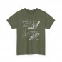 Creepy Insect Shirt, You're Not Alone There Are Bugs Humor Art T-Shirt