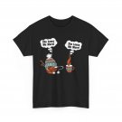 Crocheting Shirt, Crochet Yarn And Coffee She Loves Me More Crocheting Shirt