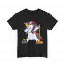 Dabbing Unicorn Curler T-Shirt, Curling Stone Lovers Sport Women Men Shirt