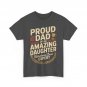 Dad Daughter Shirt, Awesome Like My Daughter Father's Day T-Shirt