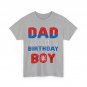 Dad of The Birthday Boy Shirt, Spider Web Birthday Cute Shirt