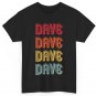 DAVE Gift Name Personalized Funny Retro Vintage Birthday T-Shirt